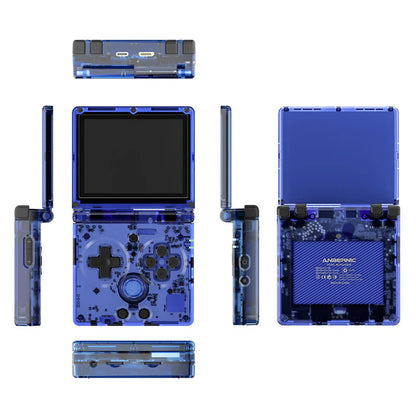 Gameboy 3.5'' IPS Screen Flip Handheld Console Linux System HDMI-compatible TV Output 64G 5500 Games Pre-installed